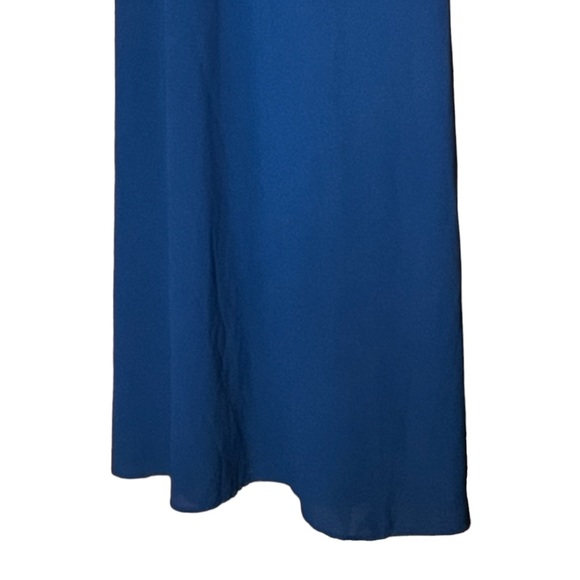 JARLO NAVY FLORENCE OFF SHOULDER GOWN VERY GOOD CONDITION (12) - Picture 6 of 12